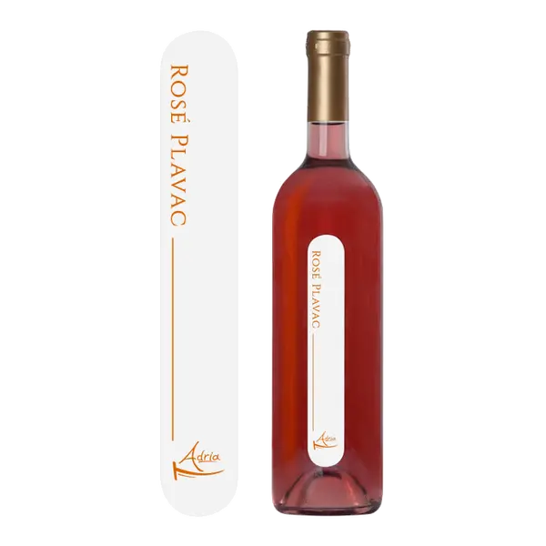 WINE ADRIA PLAVAC ROSE 0,75 l-1
